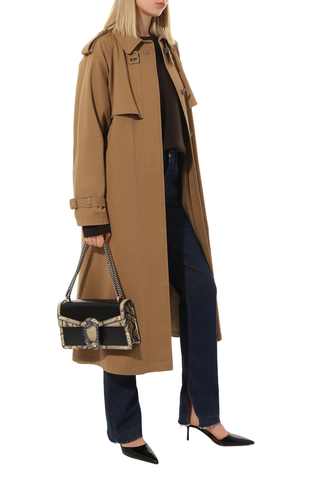 Сумка dionysus small с отделкой из кожи питона GUCCI, арт. 400249 1DB9N, фото 7