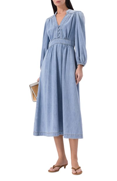 Джинсовое платье ZIMMERMANN, арт. 2731DRS262, фото 2