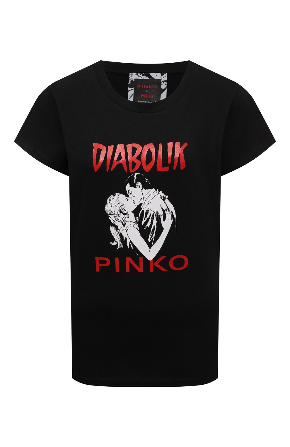 Хлопкова я футболка PINKO, арт. 1L1098-Y5SN, фото 1