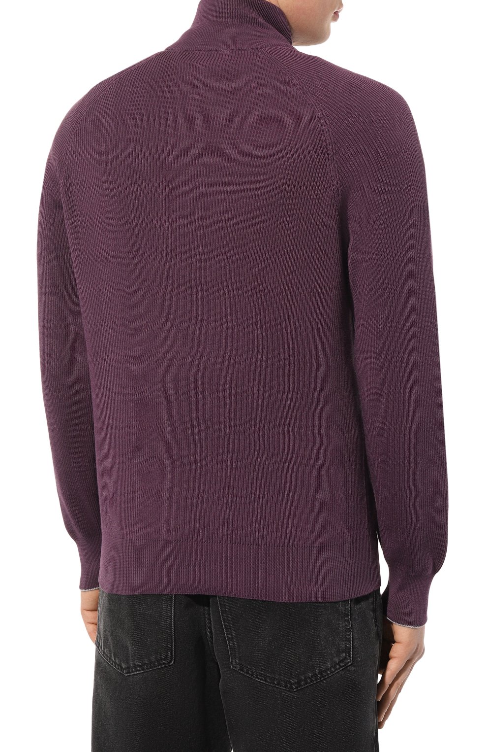 Хлопковый джемпер BRUNELLO CUCINELLI, арт. M2900B2021, фото 4