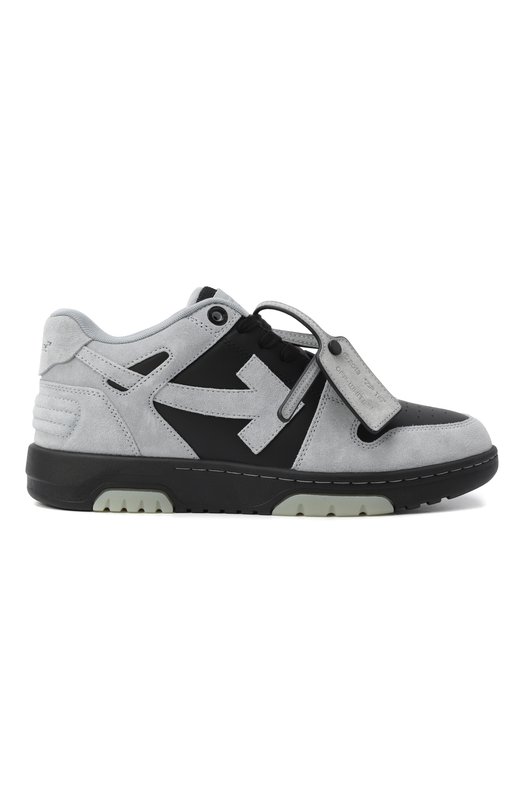 Замшевые кеды Out of Office Off-White 0MIA189S25LEA0070510 Серый  0MIA189S25LEA0070510 Фото 8