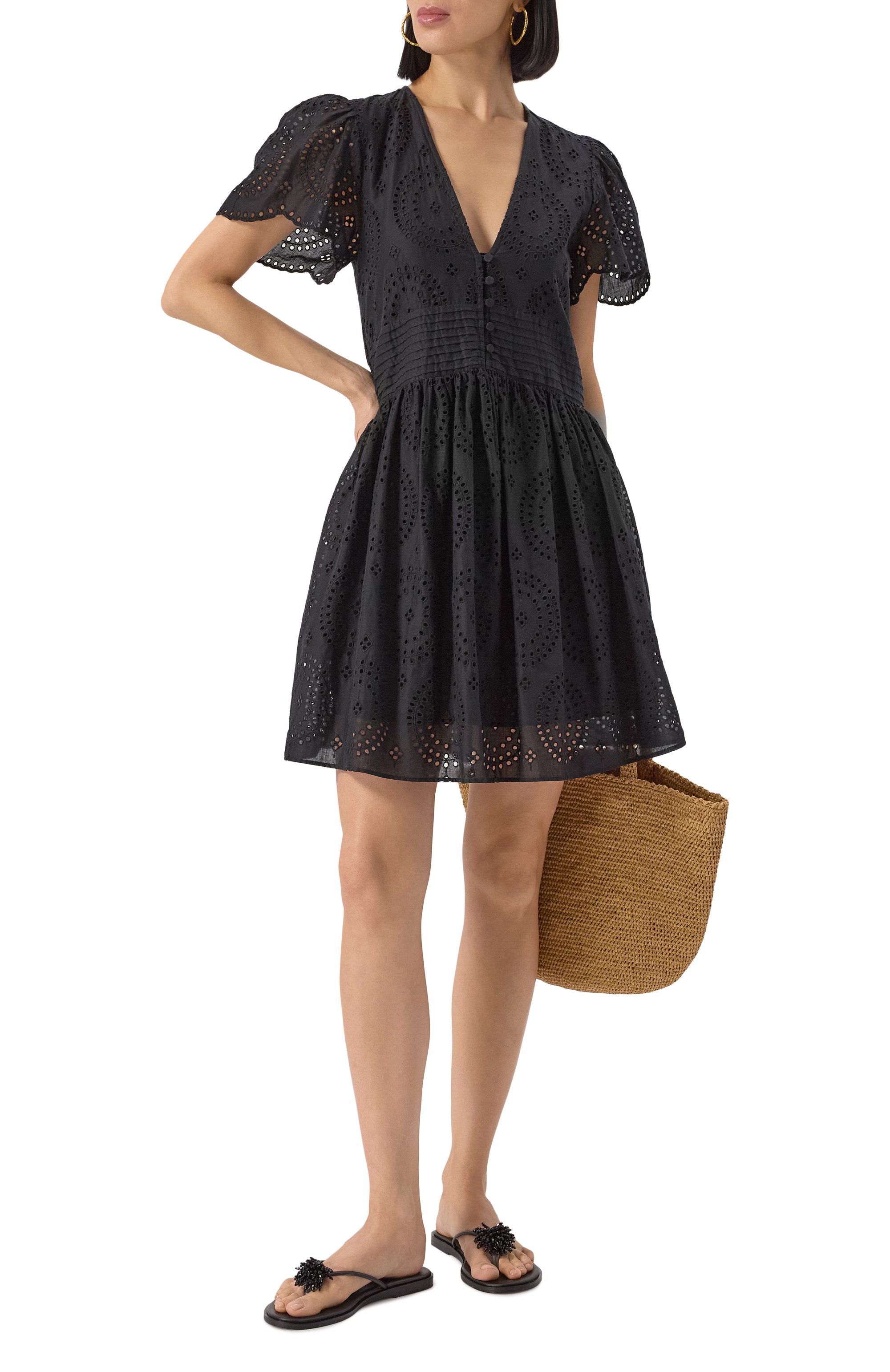 Хлопковое платье BOSS ORANGE, арт. 50538362, фото 2