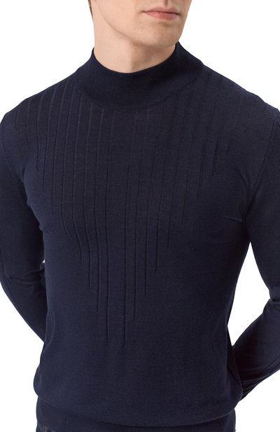 Водолазка из шерсти и шелка ZILLI, арт. KMN001M0230VZRD00_001, фото 5