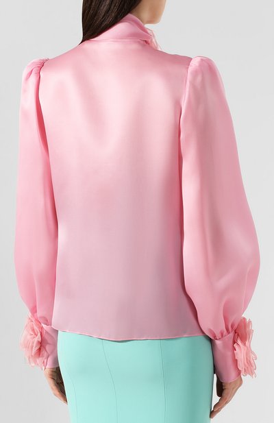 Шелковая блузка DOLCE & GABBANA, арт. F5L78Z/FU1JG, фото 4