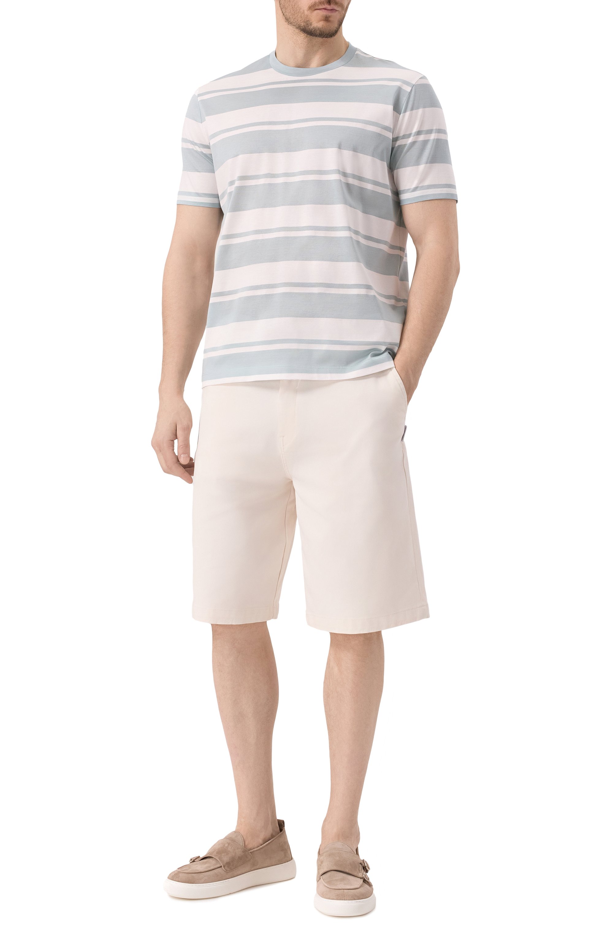 Хлопковая футболка PAUL&SHARK, арт. 25411011, фото 2