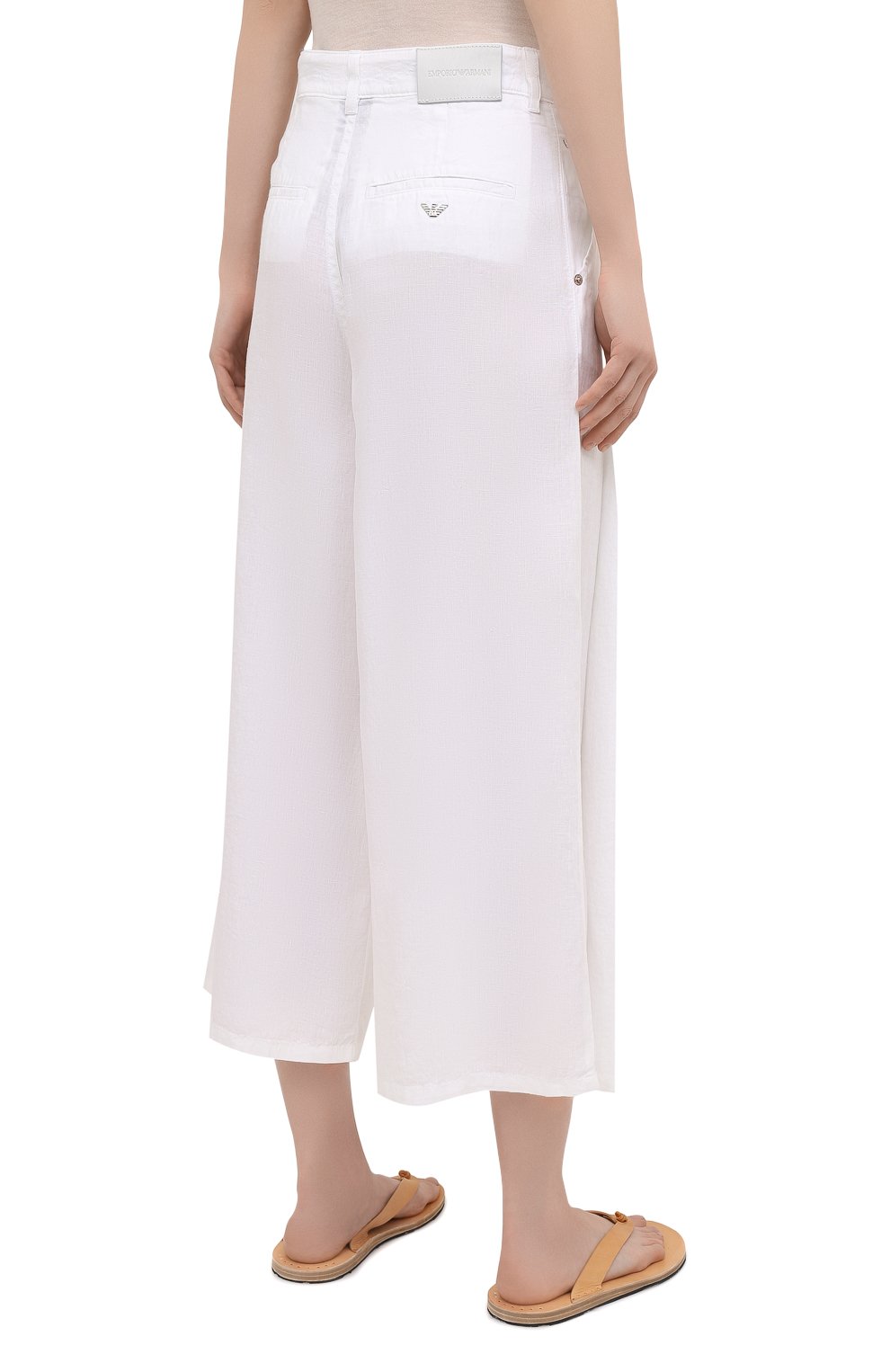 Льняные брюки EMPORIO ARMANI, арт. 3K2J40/2N0ZZ, фото 4