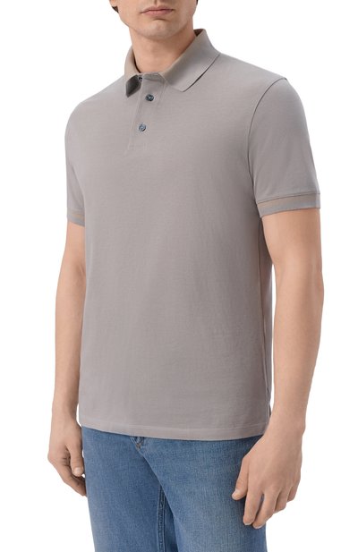 Хлопковое поло EMPORIO ARMANI, арт. EM005798/AF12955, фото 3