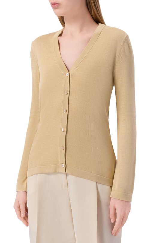 Шелковый кардиган Colombo MA04901/L/4-120AN Золотой  MA04901/L/4-120AN Фото 3