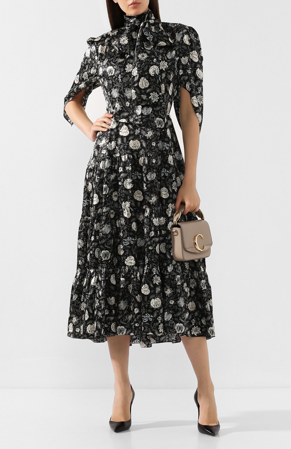 Шелковое платье CHLOÉ, арт. CHC19AR063339, фото 2