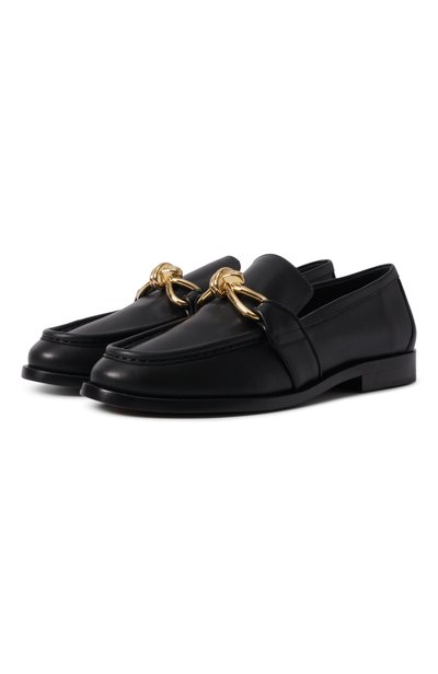 Женские кожаные лоферы astaire BOTTEGA VENETA, арт. 796697/V5DZ0