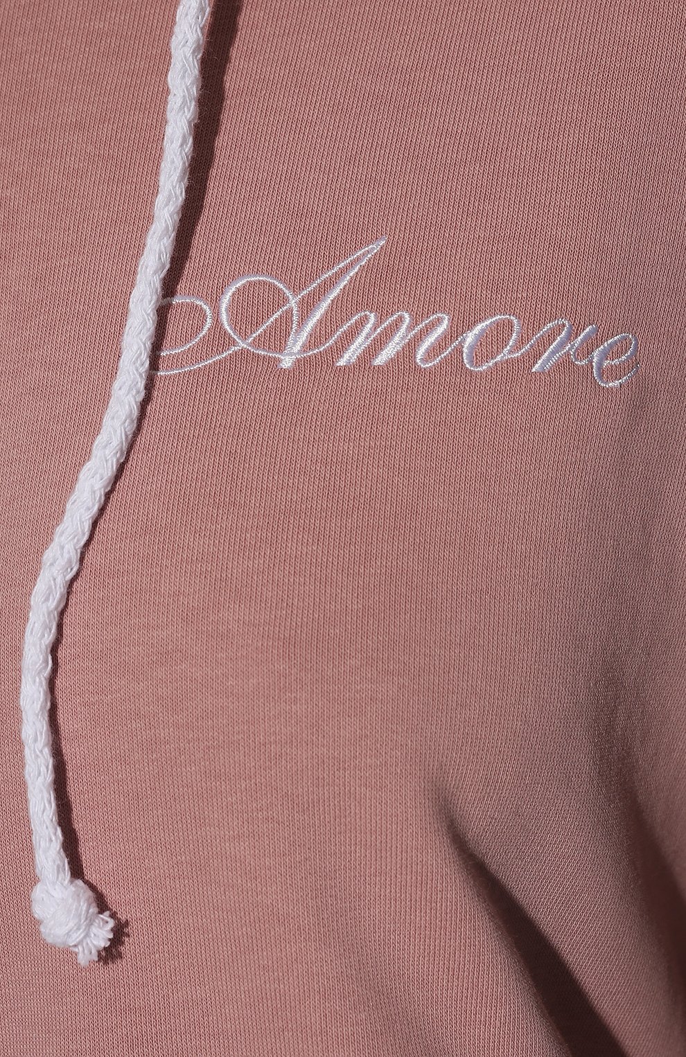 Хлопковая толстовка ARTEM KRIVDA, арт. T-HOOD-AMORE-PINK, фото 5
