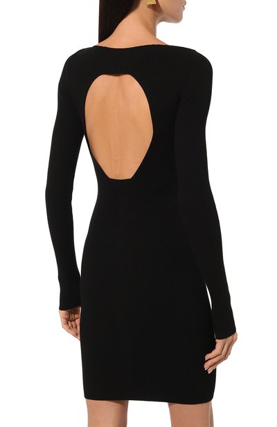 Платье из вискозы RICK OWENS, арт. RP02D3616/RIBVI, фото 4