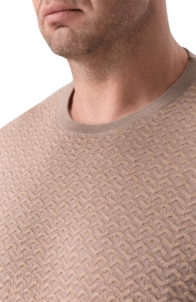 Джемпер из хлопка и шелка STEFANO RICCI, арт. K212037G10/F26193, фото 5