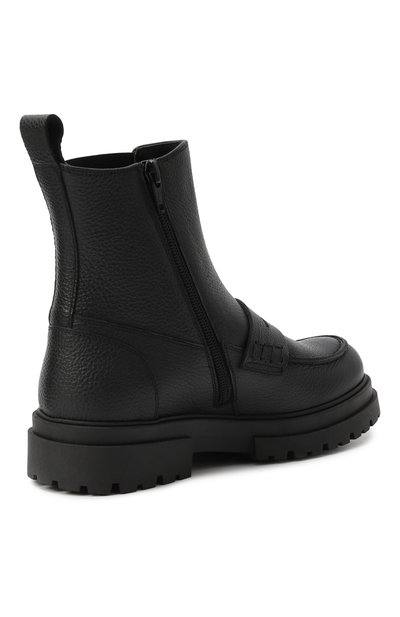 Кожаные челси MISSOURI черного цвета по цене 31150 руб., арт. 85929 A/35-40, фото 3 Кожаные челси MISSOURI, арт. 85929 A/35-40, фото 3