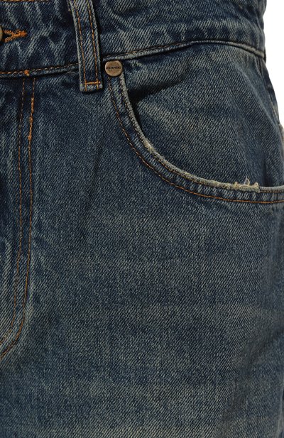 Джинсы LESYANEBO тёмно-голубого цвета по цене 18600 руб., арт. SS23/DENIMT002, фото 5 Джинсы LESYANEBO, арт. SS23/DENIMT002, фото 5