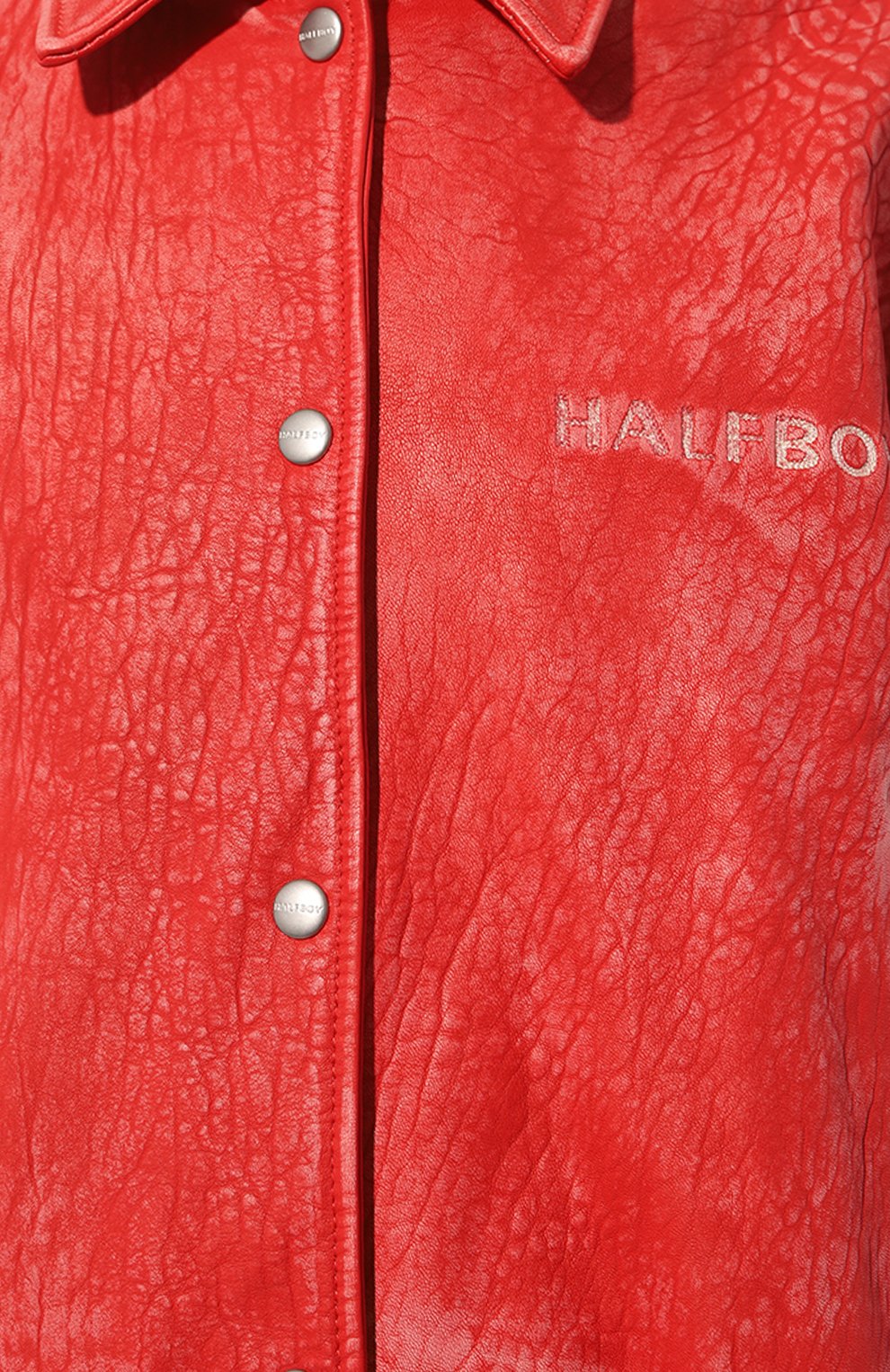 Кожаный бомбер HALFBOY, арт. HSS241WLBB136, фото 5