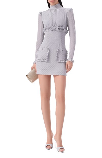 Шелковое платье ALESSANDRA RICH, арт. FABX4302/F4686, фото 2