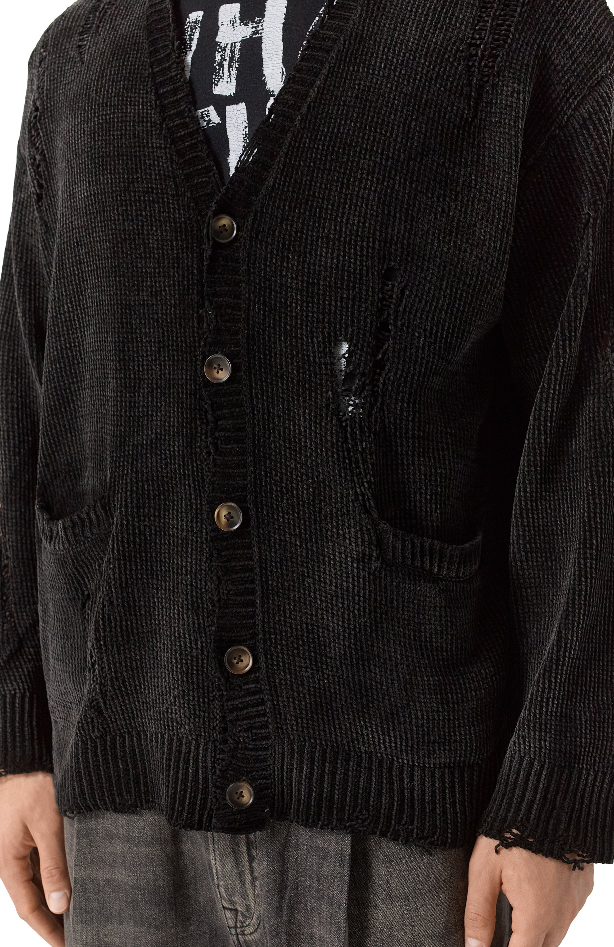 Хлопковый кардиган R13, арт. R13WY237-Y223A, фото 5
