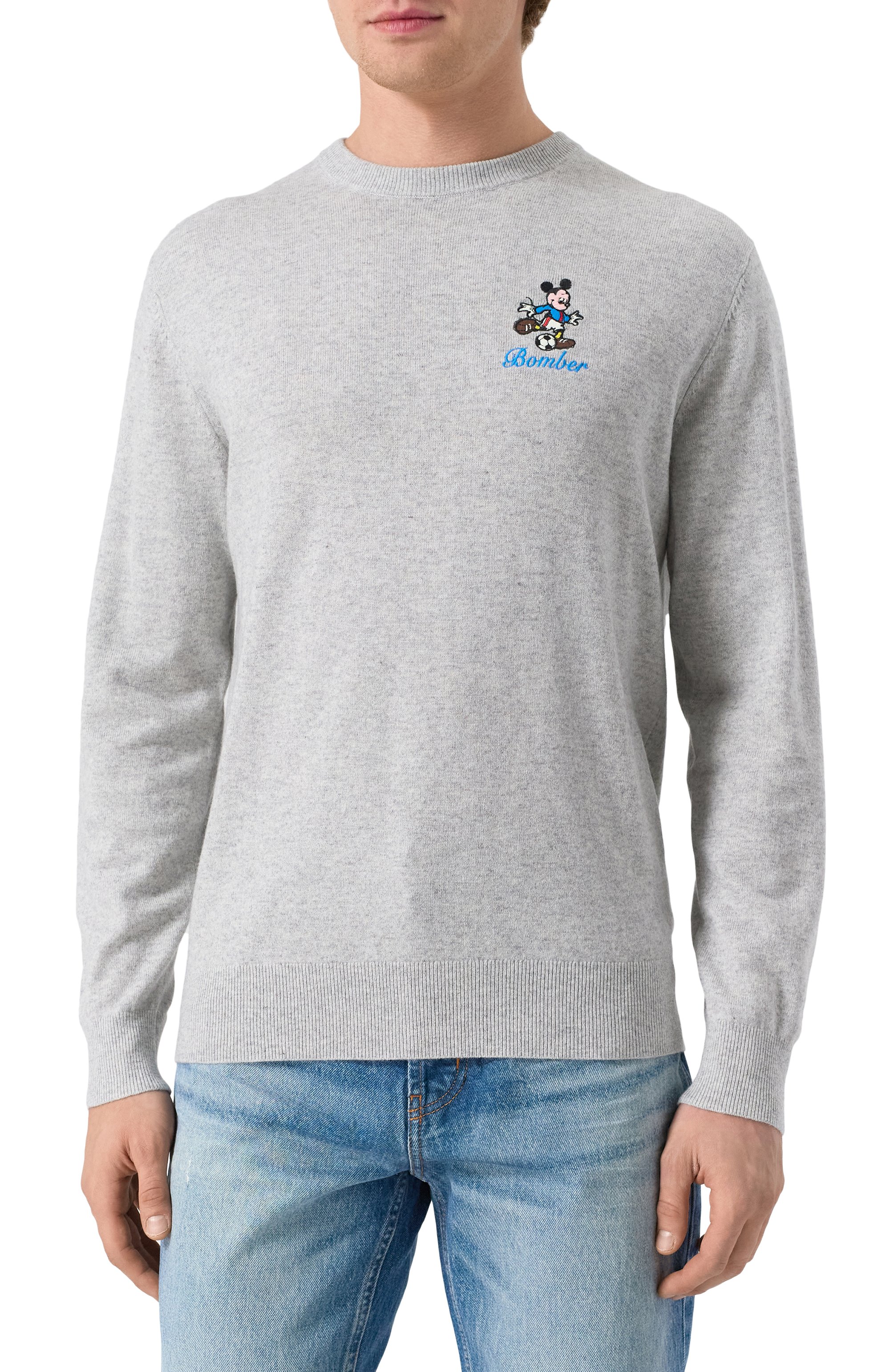 Джемпер из шерсти и вискозы MC2 SAINT BARTH, арт. STBM HER0N LIGHT/HER0005/DNDS17, фото 3