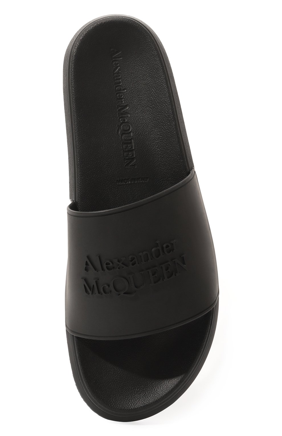 Резиновые шлепанцы ALEXANDER MCQUEEN, арт. 663564/W4QS01000, фото 6
