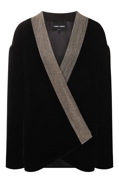 Женский бархатный жакет GIORGIO ARMANI, арт. GW002002/AF21737
