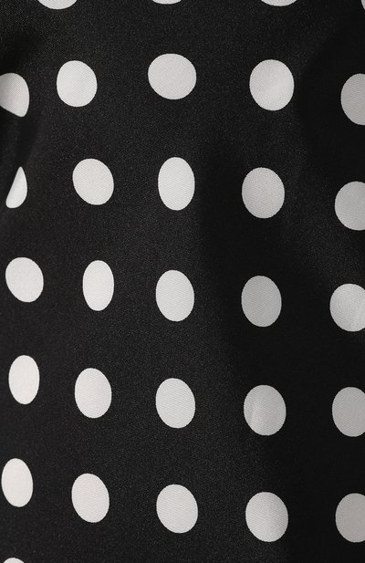 Платье в горох ERMANNO ERMANNO SCERVINO черного цвета по цене 41850 руб., арт. 44 T AB23 FPG, фото 5 Платье в горох ERMANNO ERMANNO SCERVINO, арт. 44 T AB23 FPG, фото 5