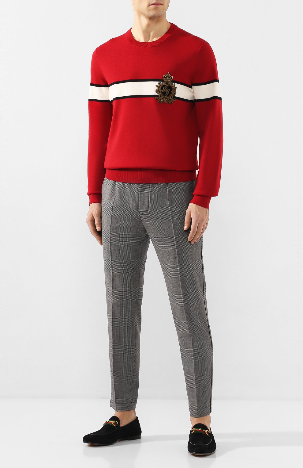 Шерстяной джемпер DOLCE & GABBANA, арт. GX841Z/JAVTH, фото 2