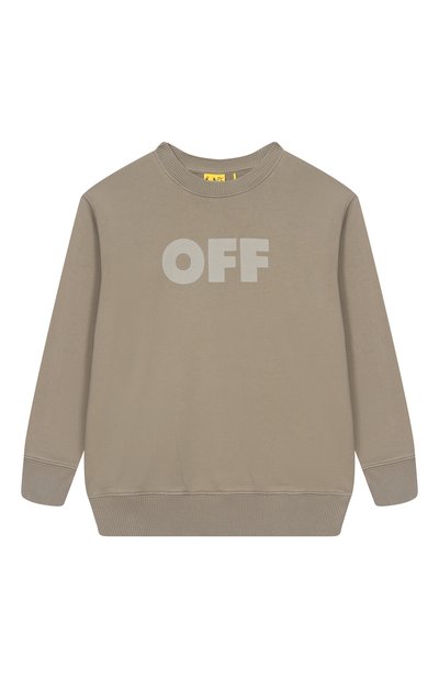 Хлопковый свитшот OFF-WHITE, арт. 0BBA001S25FLE003/4-12