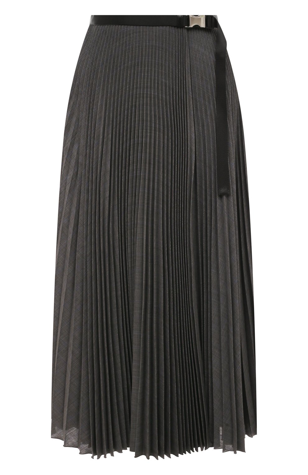 Плиссированная юбка PRADA, арт. P175RH-1U7H-F0308-202, фото 1
