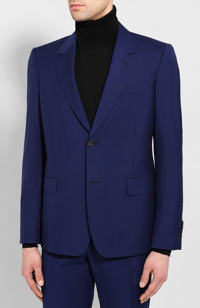 Шерстяной пиджак ALEXANDER MCQUEEN, арт. 595146/Q0U12, фото 3