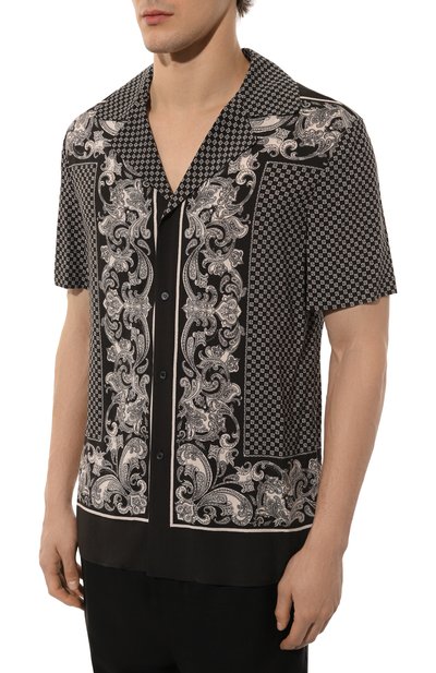 Рубашка из вискозы BALMAIN, арт. CH1HR095/VE23, фото 3