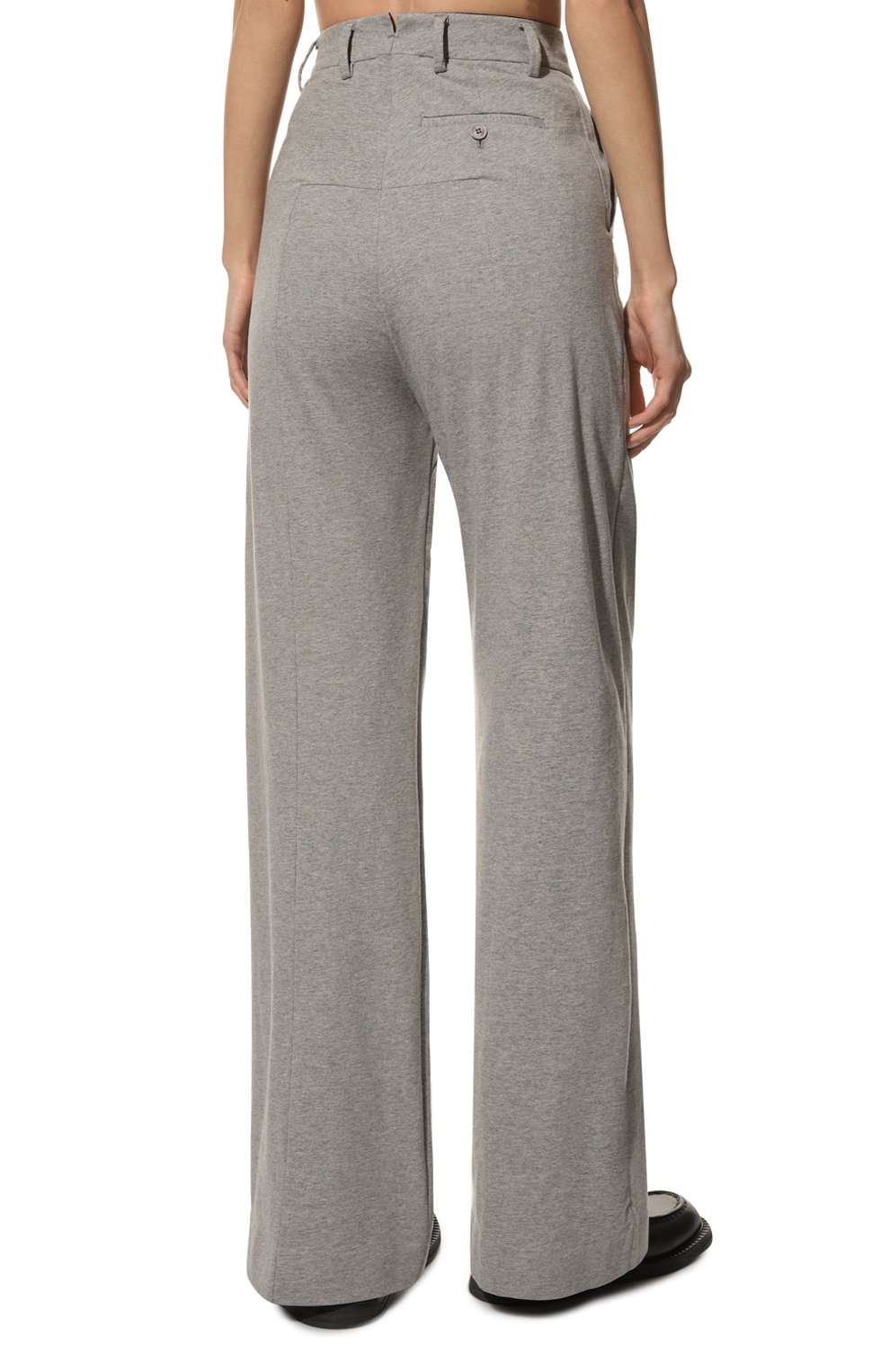 Хлопковые брюки VETEMENTS, арт. WA53PA400G 1602/GREY MELANGE, фото 4