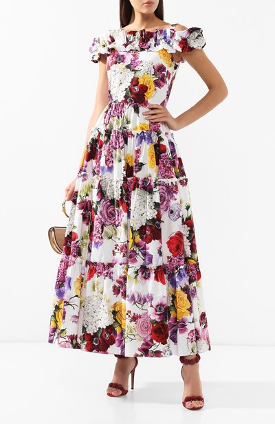 Хлопковое платье DOLCE & GABBANA, арт. F6804T/GDL71, фото 2