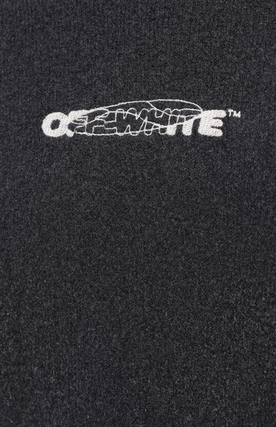 Хлопковое худи OFF-WHITE, арт. 0MHA089E20KNI0011045, фото 5