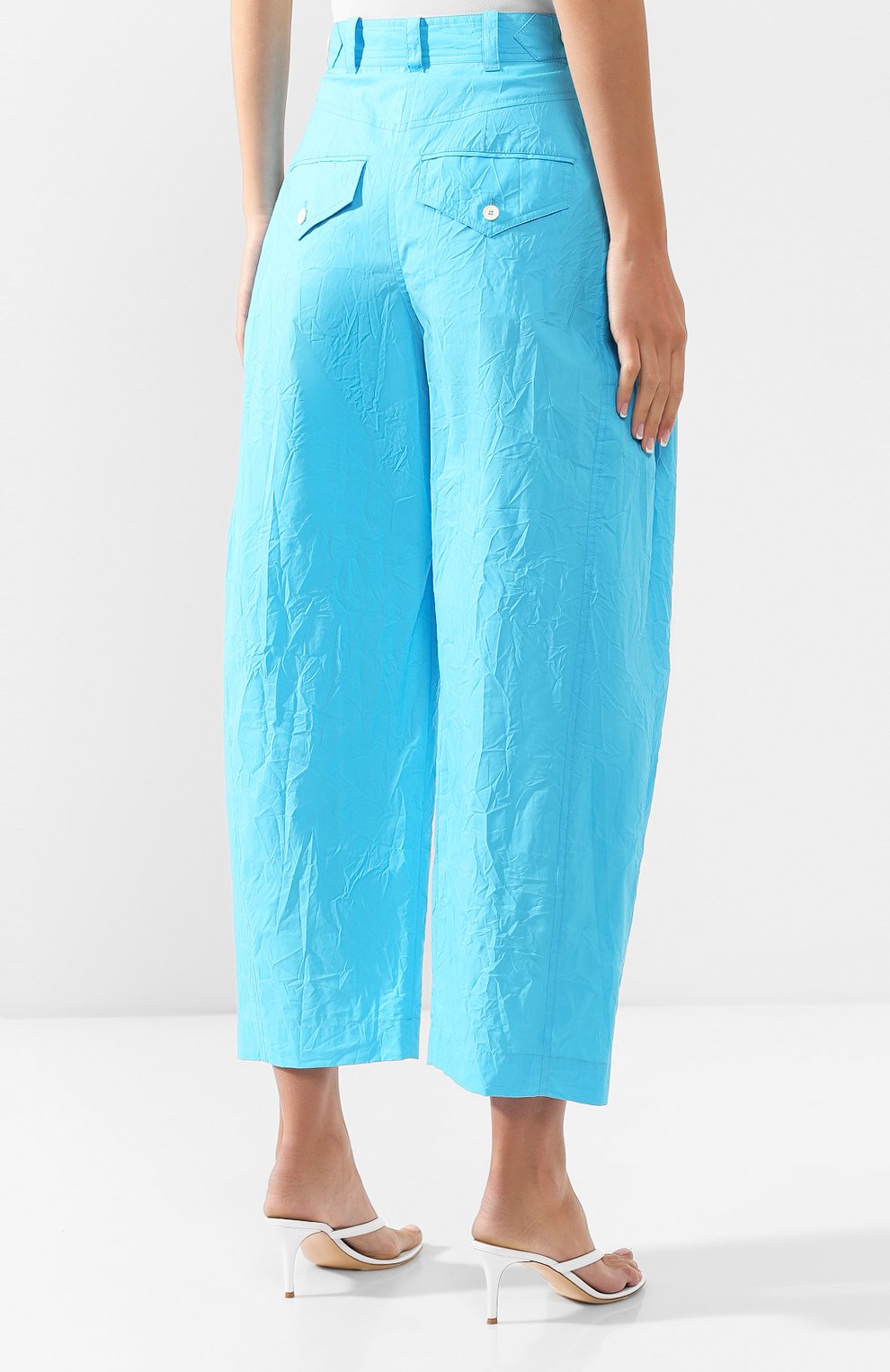Хлопковые брюки LANVIN, арт. RW-TR500U-4300-P20, фото 4