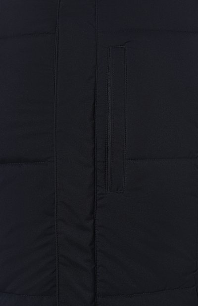 Куртка с воротником из нутрии MVST темно-синего цвета по цене 328000 руб., арт. 53453, фото 5 Куртка с воротником из нутрии MVST, арт. 53453, фото 5