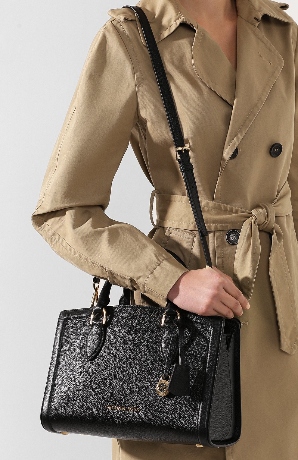 Сумка zoe medium MICHAEL MICHAEL KORS черного цвета по цене 55950 руб., арт. 30F9GZCS2L, фото 5 Сумка zoe medium MICHAEL MICHAEL KORS, арт. 30F9GZCS2L, фото 5