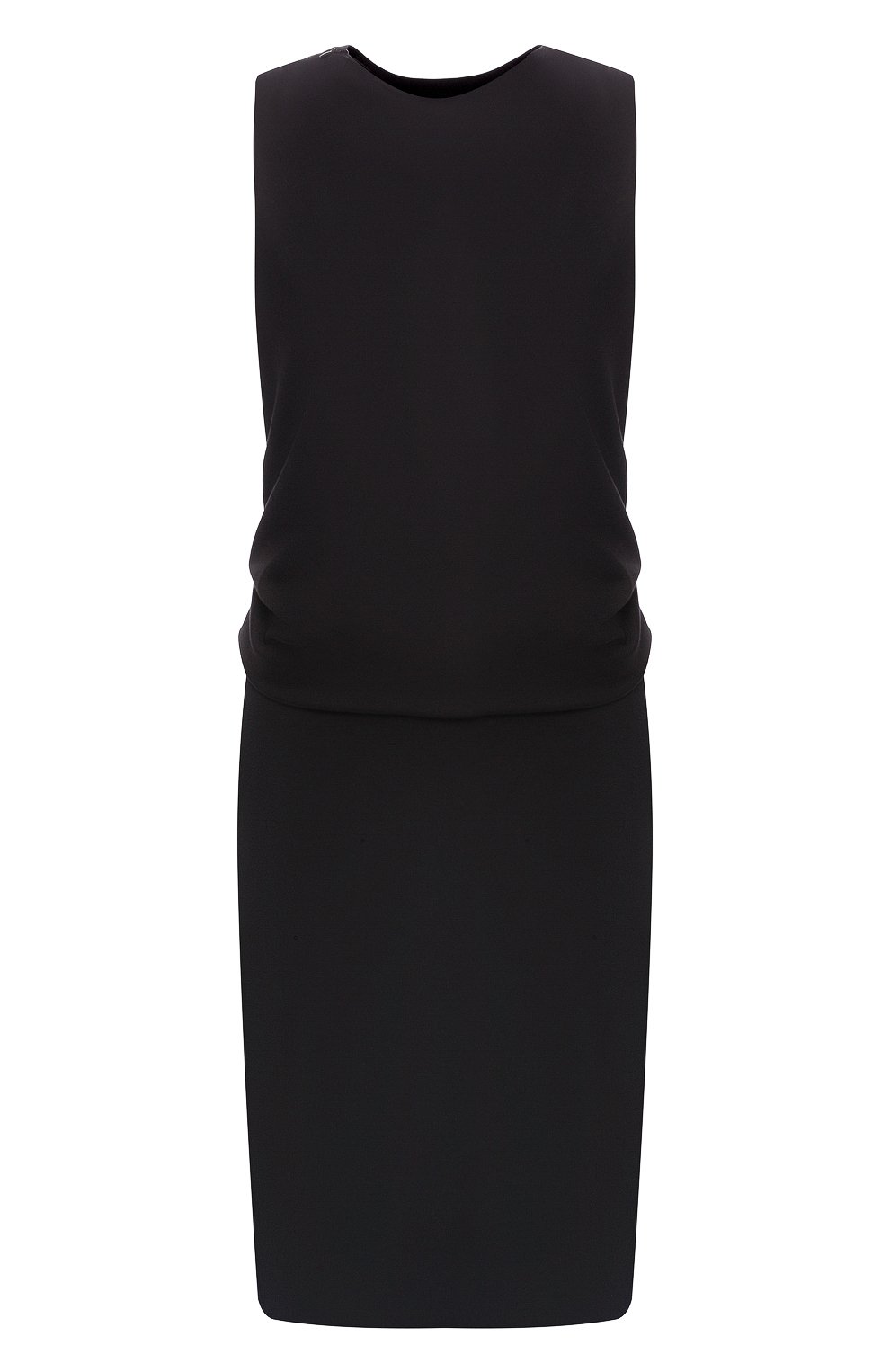 Платье из вискозы GIORGIO ARMANI черного цвета по цене 105000 руб., арт. 3GAA75/AJDRZ, фото 1 Платье из вискозы GIORGIO ARMANI, арт. 3GAA75/AJDRZ, фото 1