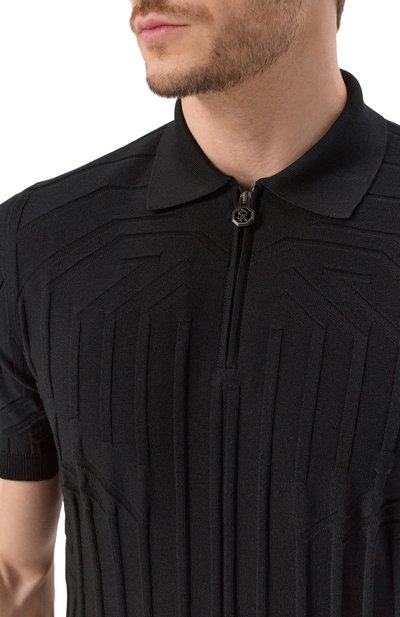 Поло из хлопка и шелка STEFANO RICCI, арт. K818089P31/F25171, фото 5