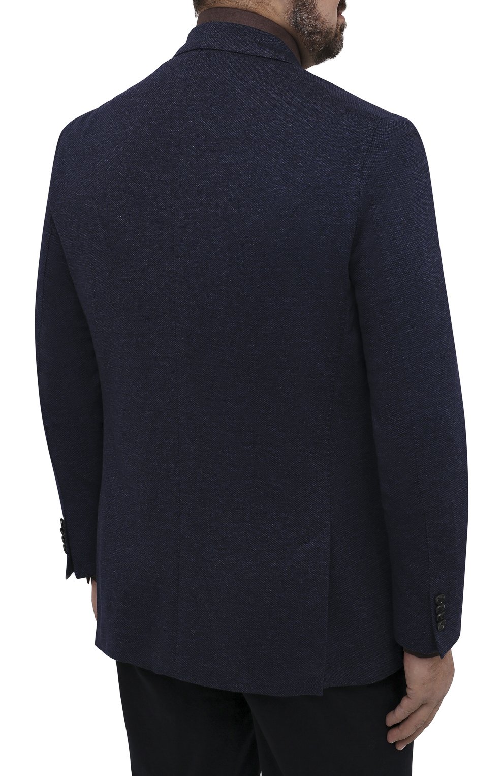 Пиджак из шерсти и хлопка EDUARD DRESSLER, арт. 64G1/26J05, фото 4