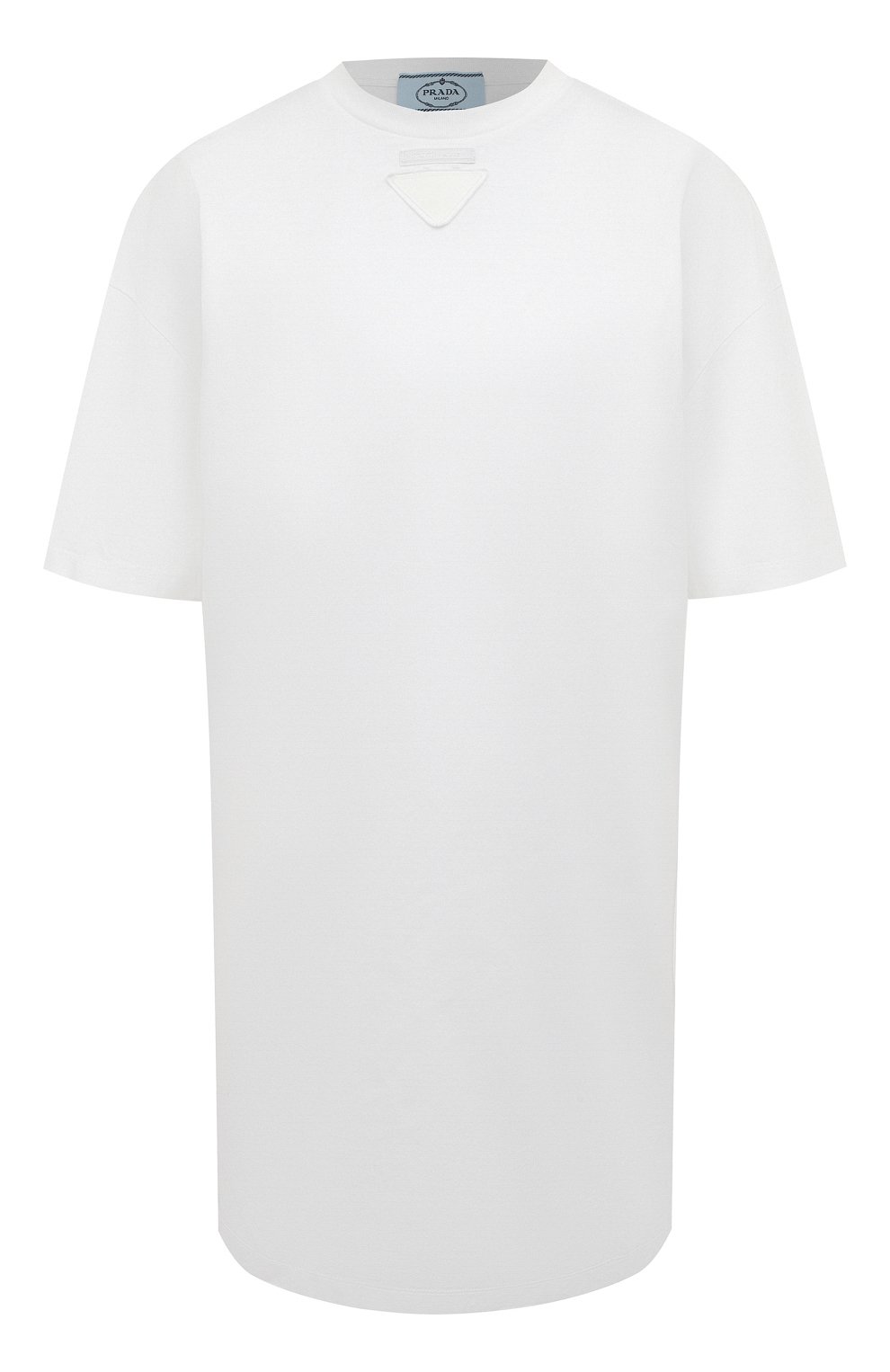 Хлопковая футболка PRADA, арт. 3557A-1Y98-F0009-211, фото 1