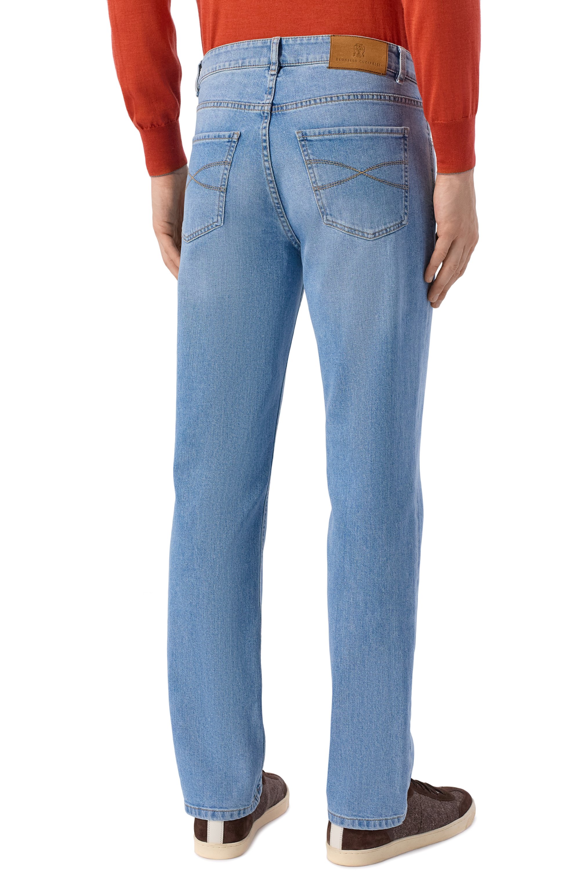 Джинсы traditional fit BRUNELLO CUCINELLI, арт. M283PB3210, фото 4