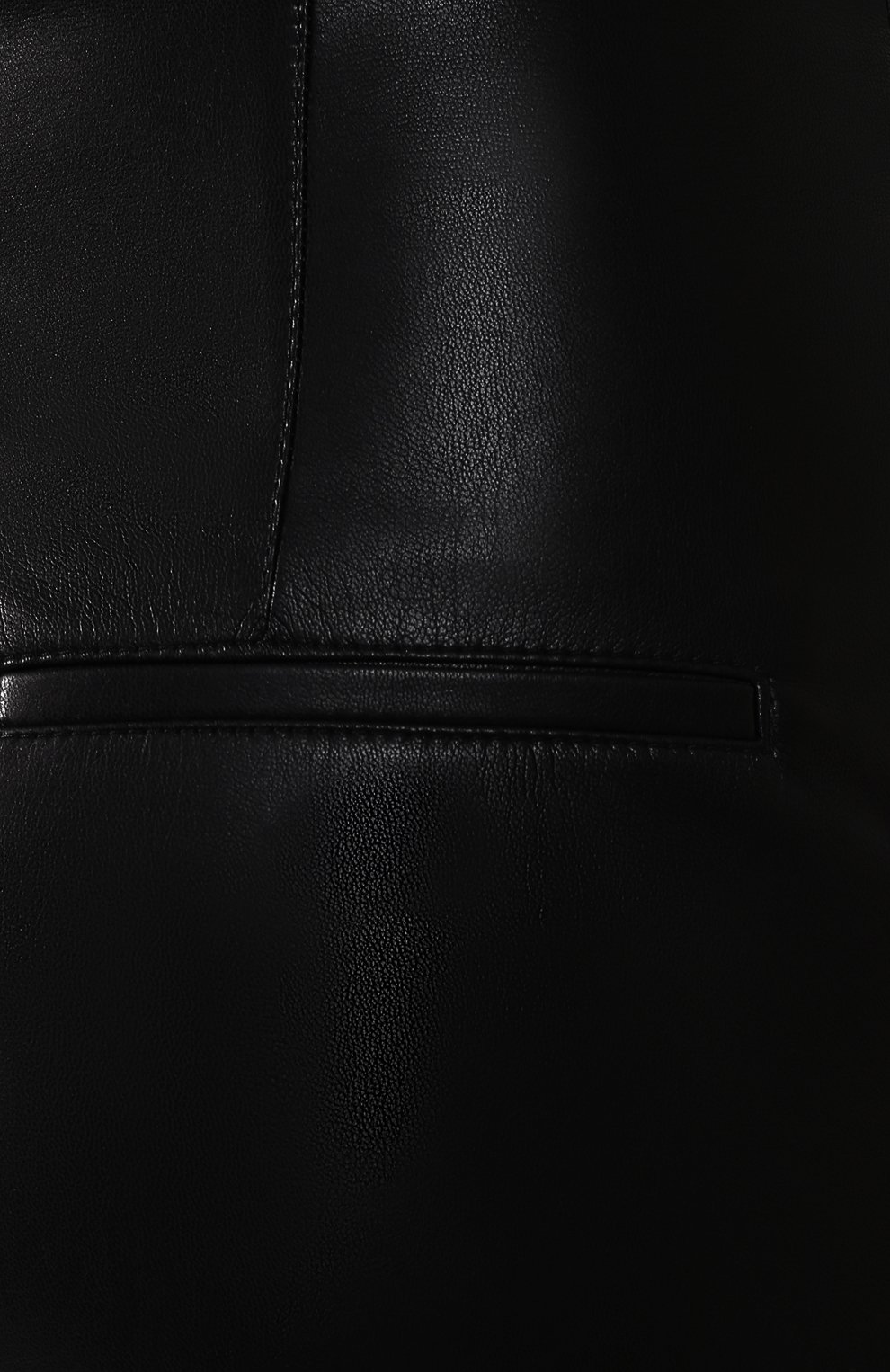 Брюки NANUSHKA черного цвета по цене 44200 руб., арт. AFRICA_BLACK_VEGAN LEATHER, фото 5 Брюки NANUSHKA, арт. AFRICA_BLACK_VEGAN LEATHER, фото 5