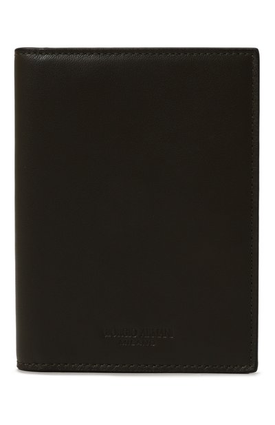 Мужской кожаная обложка для паспорта GIORGIO ARMANI, арт. Y2R713/YS97J