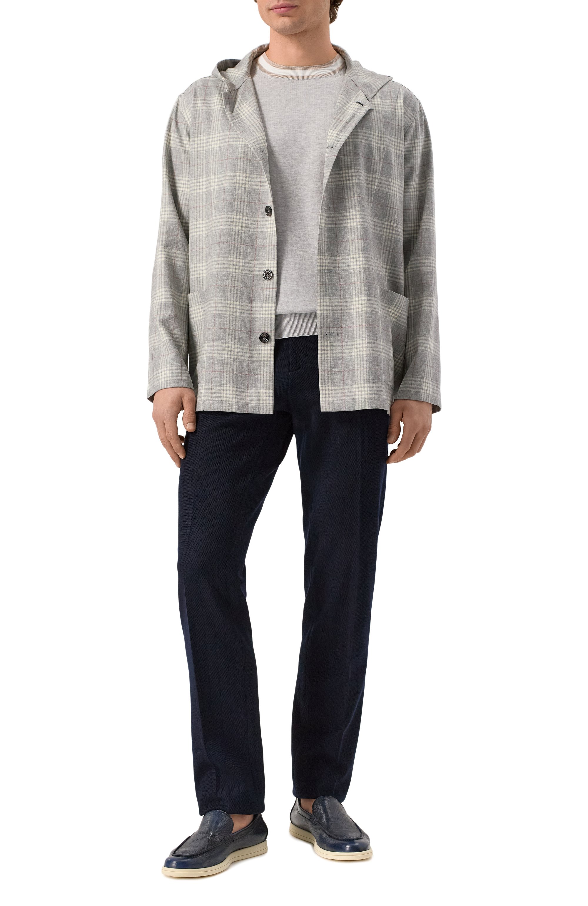 Шерстяная рубашка KITON, арт. UMCLUCAK0624E03, фото 2