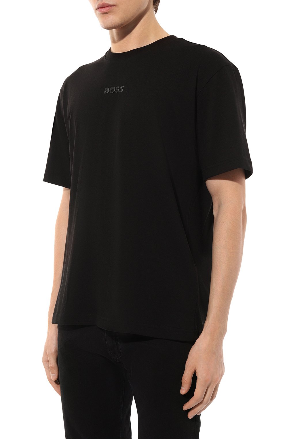 Хлопковая футболка BOSS GREEN, арт. 50519368, фото 3