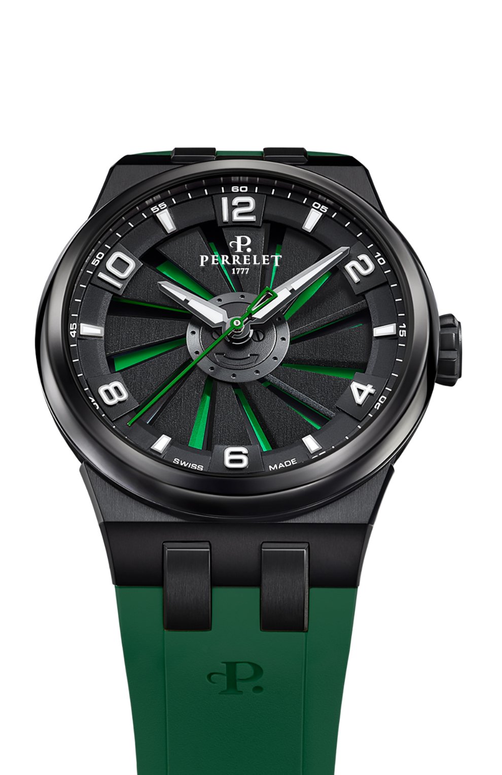 Часы turbine titanium green PERRELET, арт. A4067/5, фото 2