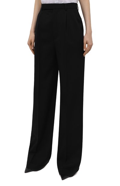 Шерстяные брюки SAINT LAURENT, арт. 646856/Y512W, фото 3