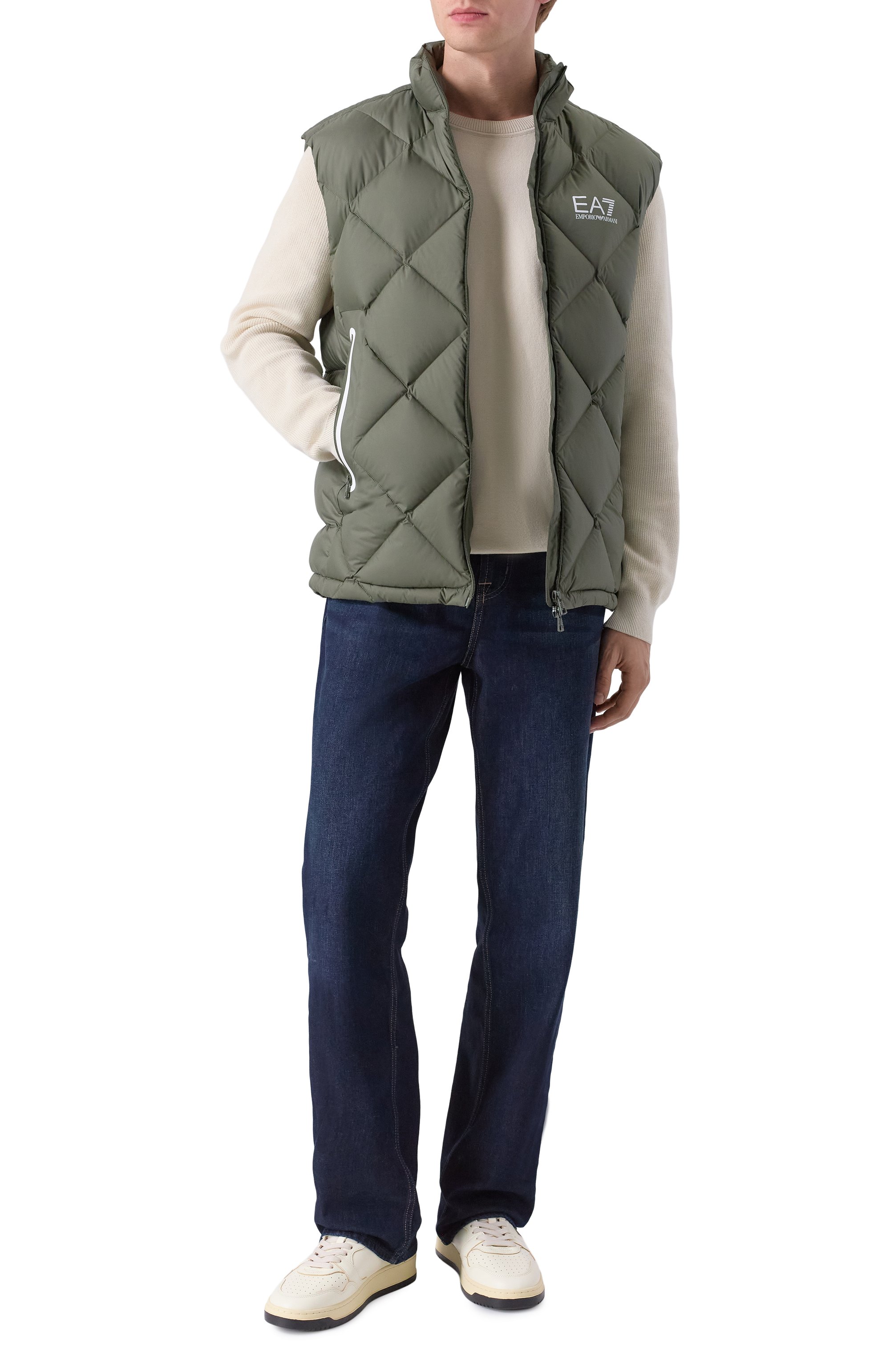Пуховый жилет EA7, арт. 7M001002/AF15923, фото 2