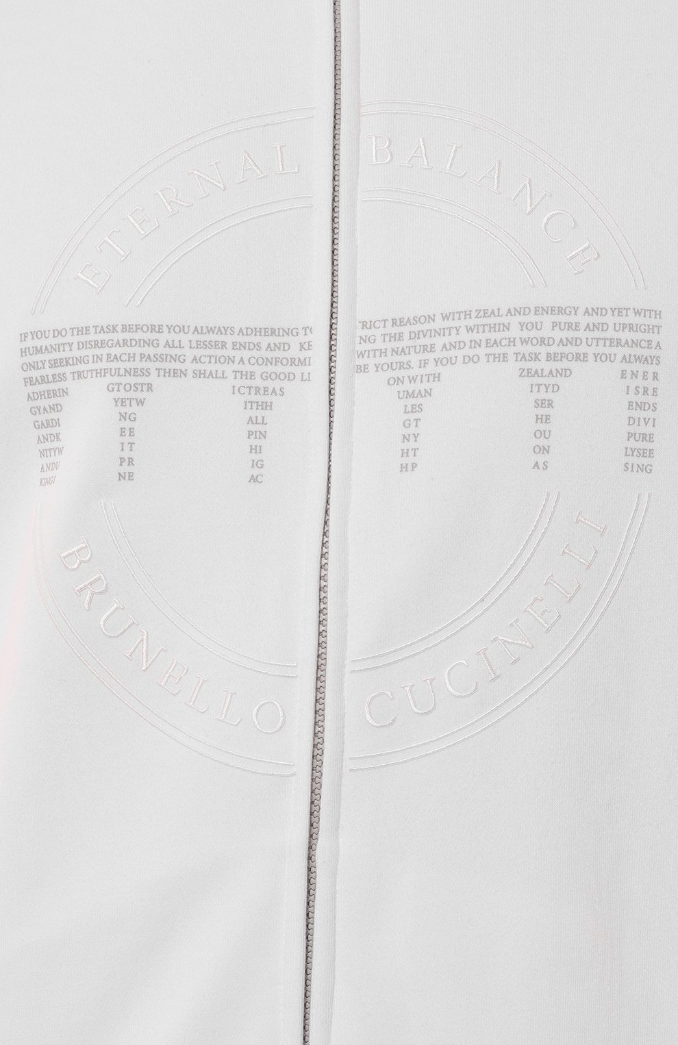 Хлопковая толстовка BRUNELLO CUCINELLI, арт. MM8363140G, фото 5